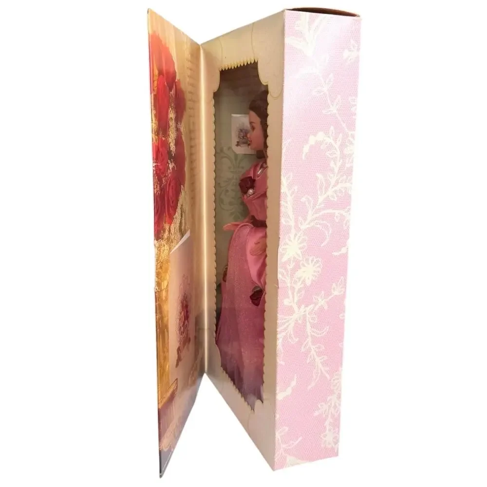 Barbie Doll Sweet Valentine '95 Hallmark Brunette Pink Gown Jewelry Shoes Mattel
